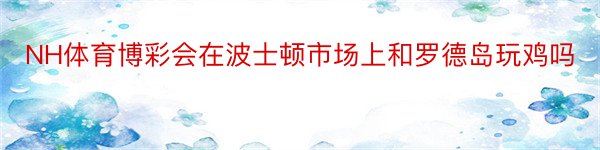 NH体育博彩会在波士顿市场上和罗德岛玩鸡吗